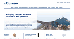 Desktop Screenshot of finreon.ch